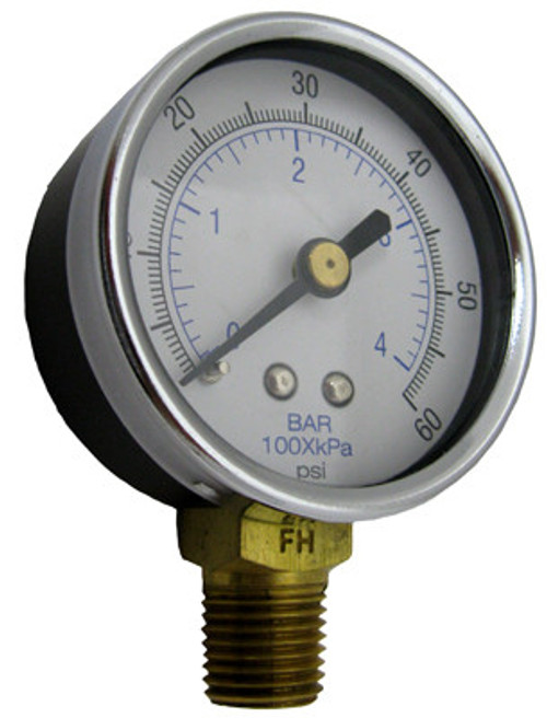 Hayward Boxed Pressure Gauge 0-60 1/4" NPT | ECX27081