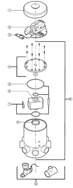 3-7-105 Caretaker Counter-Clockwise Motor Assy