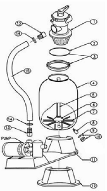 W Cooper Ranger Pump To Filter Hose, Rs-1615 | 1502-23