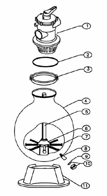 W Cooper Ranger Hub With Standpipe, Rs-3015 | 3016A