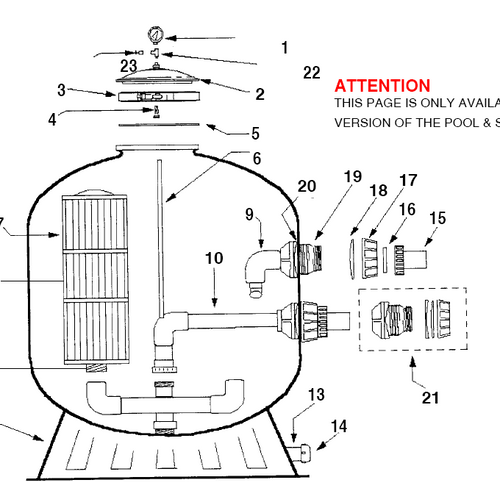 Baker Hydro Return Assembly Hrc 400 | 15B0185