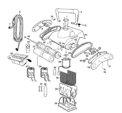 Pentair P12129 730 Drive Motor Slave