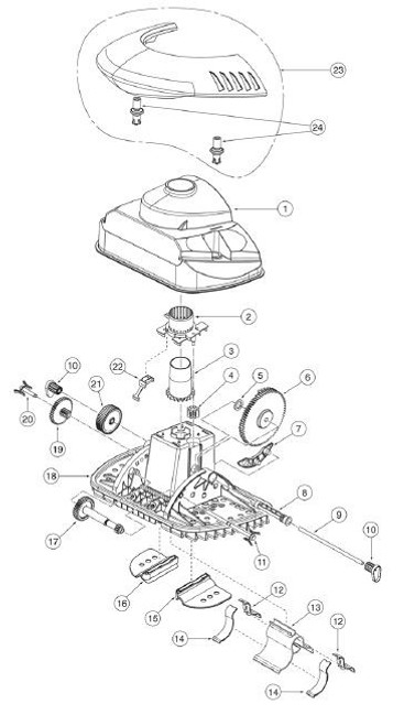Pentair Outer Housing | GW7903