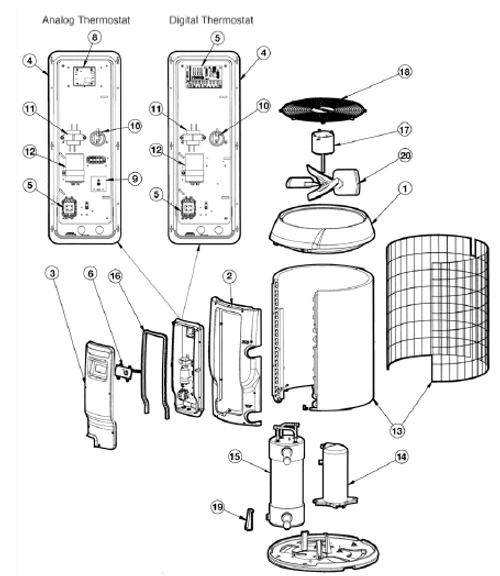 Hayward HPX15024026 Expansion Valve Assy For Hp6003T