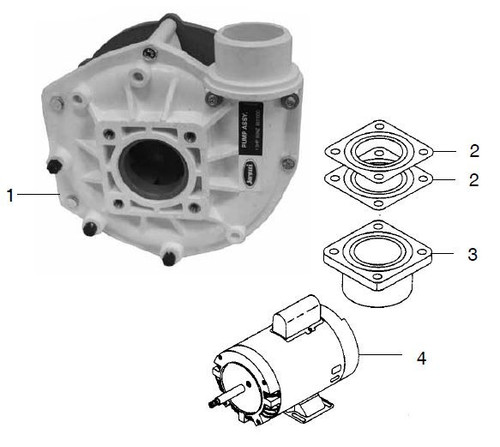 Jacuzzi® 2 Hp Wet End | 8566000