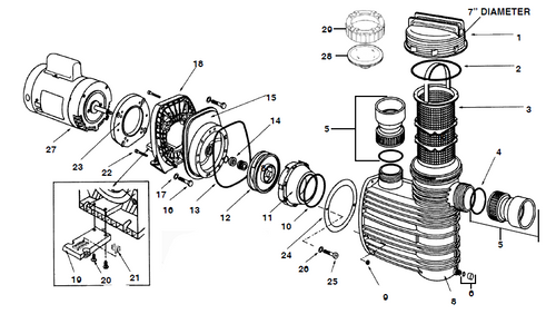 Speck Seal Housing Diffuser Upgrade Includes Seal Housing, Diffuser,Lockring With Screws & Washers | 2921717999