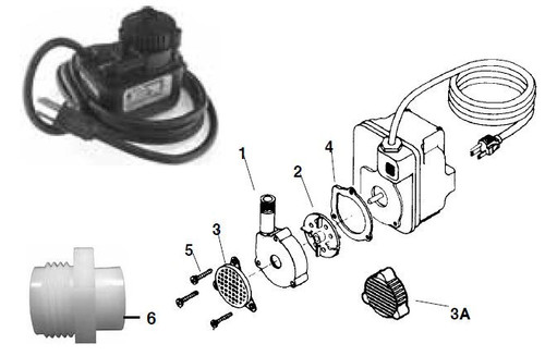 PE-1 Little Giant Pump-Complete Pe-1 Assembly