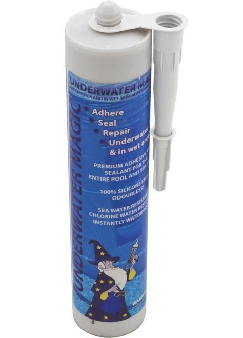 6530-11 Underwater Magic Sealant & Adhesive - White, 290 Ml (9.8Oz)
