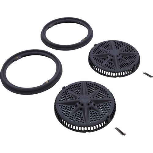 Pentair 8" With Short Ring (2 Pack), Gray | 500147