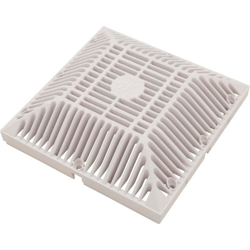 Waterway 9" X 9" Square Grate, White | 642-4790 V (WW6424790V)