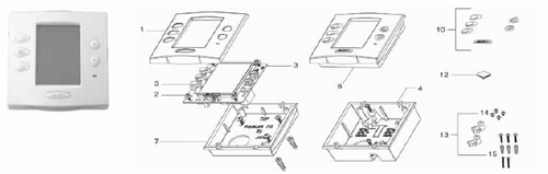 JANDY PCB SCREW KIT, ONETOUCH |  R0551200