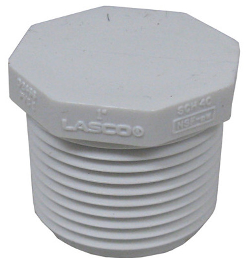 Lasco PVC, 1" Mpt | 7134-0