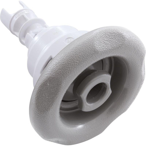 Waterway 212-8059-STS Adjustable Poly Storm Directional 3-3/8" Textured Scallop Snap In Light Gray