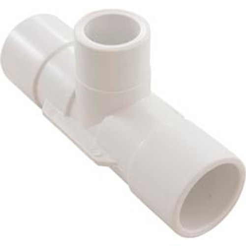 Waterway Plastics 1"Chk Valve Tee Assy 1"S X 1"S - White | 600-5000
