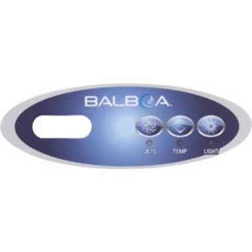 Balboa Water Group Overlay, Balboa Water Group Duplex Mini Oval, Jet/Light, LCD | 11219