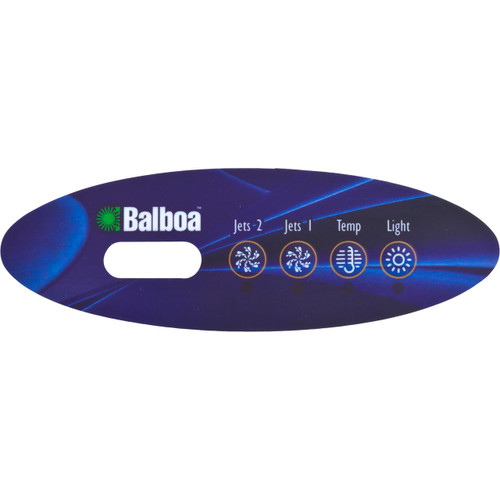 Balboa Water Group Overlay, Balboa Water Group MVP240/VL240, P2/P1/Temp/Light | 11764