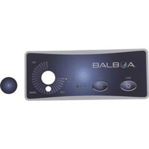 Balboa Water Group Overlay, Balboa Water Group Duplex, 2 Button/Knob | 10317