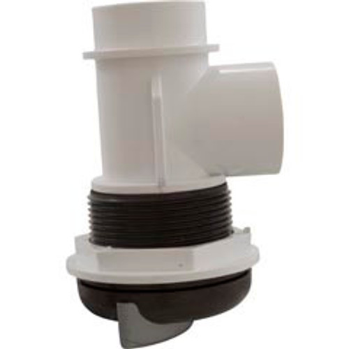 Waterway Plastics Diverter Valve, WW 1" Top Access,1-Prt,"S" Style,Dk Slvr/Gry | 600-3249DSG-PS