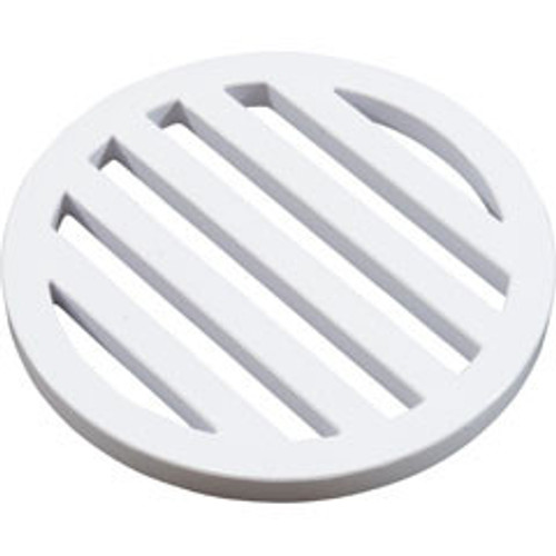 Custom Molded Products 25533-300-010 3" Round Deck Drain Cover, White