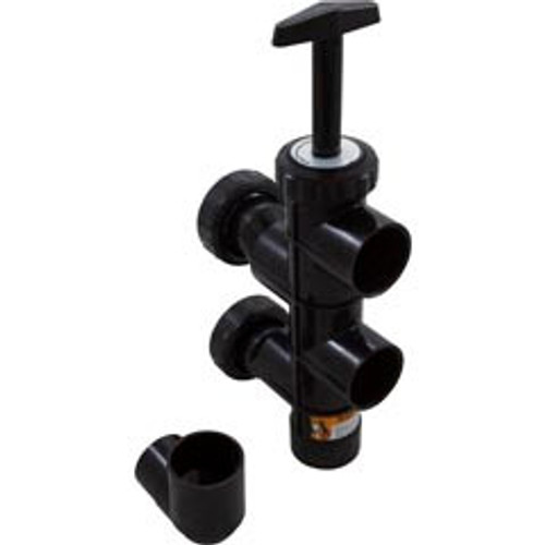 Custom Molded Products Push Pull Valve, CMP H Style, 2", Sand, Black | 25831-014-000