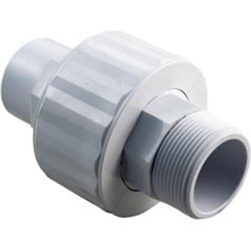 Custom Molded Products 21059-150-000 Union, 1-1/2" Male Pipe Thread x 1-1/2" Spigot,Self-Aligning