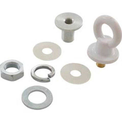 Custom Molded Products 25568-300-000 Rope Eye, CMP, Vinyl Liner Male Receptor, White