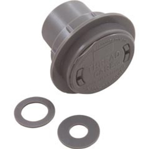 Zodiac Pool Equipment Return Fitting/Inlet, Zodiac ThreadCare, 1.5" and 1", Lt Gry | 3-3-115