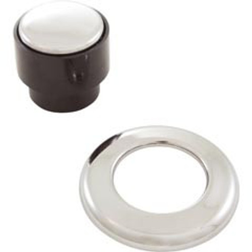 Tecmark (TDI) AA30136-5757 Air Button Bezel Kit, TDI 3428, 1-5/8 Face Diameter, Chrome