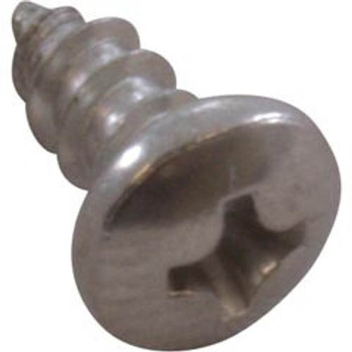 Pentair/Sta-Rite Screw, Pentair Sta-Rite Vinyl Main Drain, Frame, 8 x 3/8" | 37207-0825