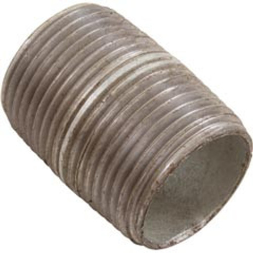 Matco-Norca Nipple, Galvanized, 3/4" Male Pipe Thread x Close | ZNG04CL