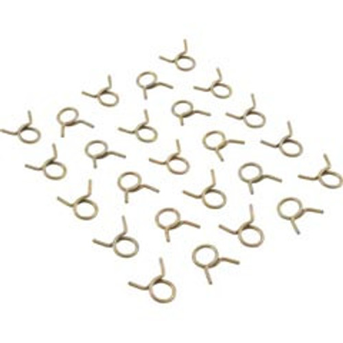 Tubing Clamp, 17/32" Ideal Od, Single Wire, Quantity 25 Hc-8.5St | HC-8.5ST ZD