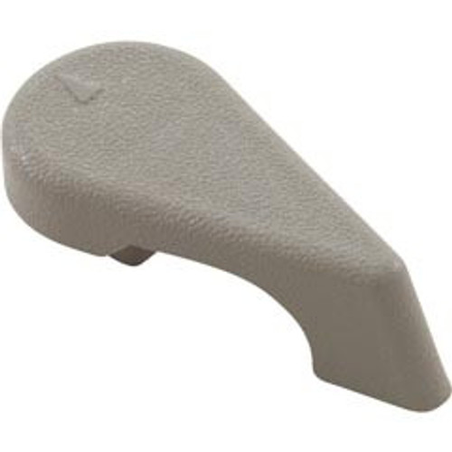 Waterway Plastics Handle - 1" T/A Diverter Text. 5Sclp - Gray | 602-4427