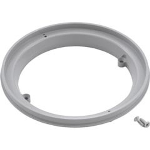 AquaStar Pool Products Adapter Collar, 8" Round, Adj, Hayward Sump, Light Gray | HC103