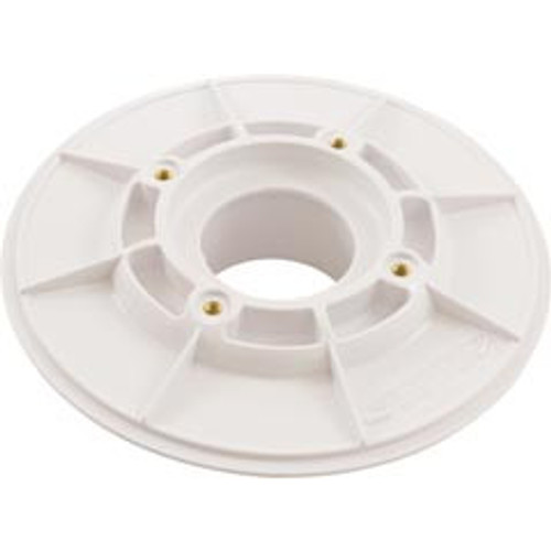 AquaStar Pool Products 620T15S101 Wall Fitting, 6" dia, 2-3/8"hs, 2"mpt-1-1/2"s, White