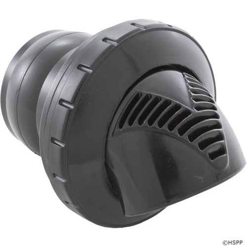 Infusion Pool Products Inlet Fitting, Infusion Venturi, 2" Insider, Glueless, Black | VRFSAS2BK