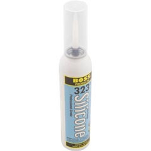 Accumetric Boss Silicone, Boss 323 Hi-Temp Gasket Maker, 8 oz. Can, Blue | 32308