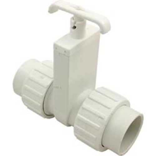 Magic Plastics 0501-15 Gate Valve, UniBody, Magic, 1-1/2"Union x 1-1/2"Union,100psi