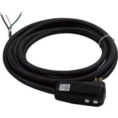 HydroQuip 30-0061B-K In-Line GFCI, 15A, 115v, SPST, 15 foot Cord, (B/W/with G)