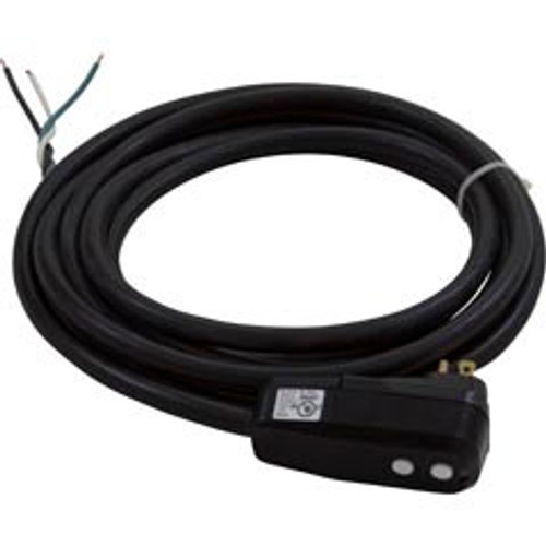 HydroQuip In-Line GFCI, 15A, 115v, SPST, 15 foot Cord, (B/W/with G) | 30-0061B-K
