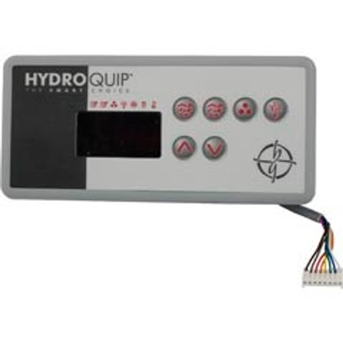 HydroQuip Topside, Hydro-Quip Eco 3,6 Button,P1,P2,Lt,Lg Rec,10ft Cord | 34-0197-K