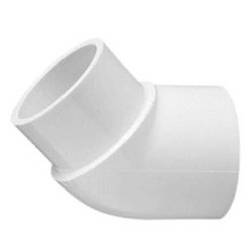 Generic PVC Street Elbow Socket x Spigot 45 Degree 3 Inch | 423-030