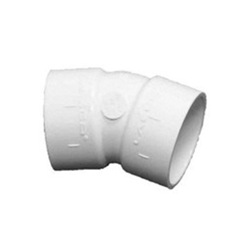Generic 465-030 PVC Elbow Socket 22-1/2 Degree 3 Inch