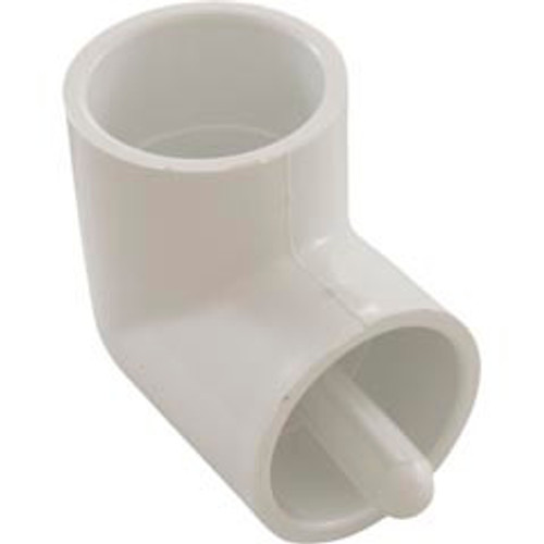 Waterway Plastics 90O Elbow W/ Thermowell, 1-1/2S X 1-1/2S | 411-5540