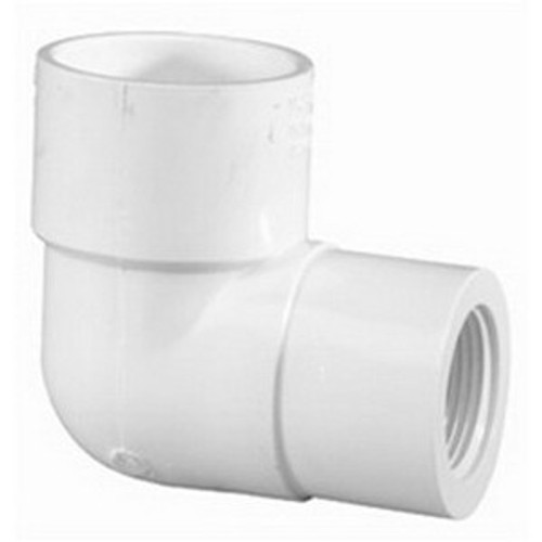 Lasco Fittings 407-101 .75\ X .5\" Skt X Fpt 90 Elbow"