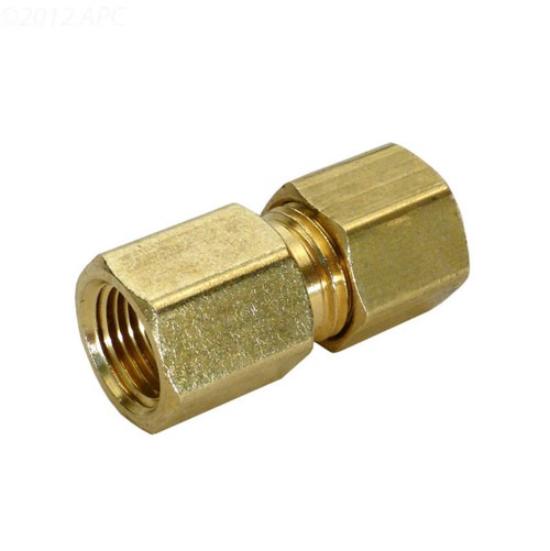 .25 X 1/8"  Fpt Brass Connector | 6642