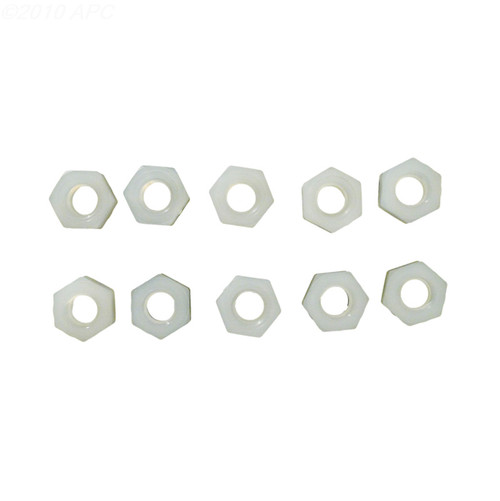 Olympic JABUL1020 Nylon Nuts (Pack Of 10)