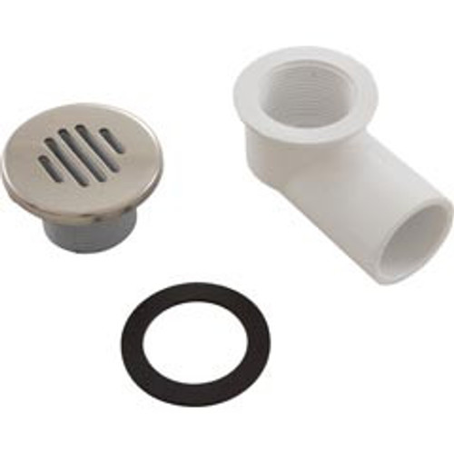 Waterway Plastics Lo-Profile Drain Assembly W/Ss Cover | 640-0407S