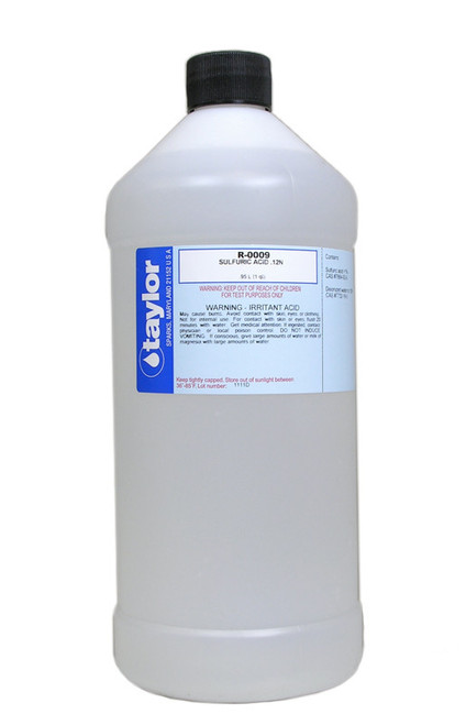 Taylor Technologies Sulfuric Acid 32Oz | R-0009-F