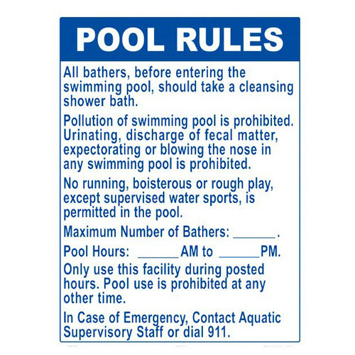 Pool Rules Ny All Supervisory Levels | 2038WS1824E