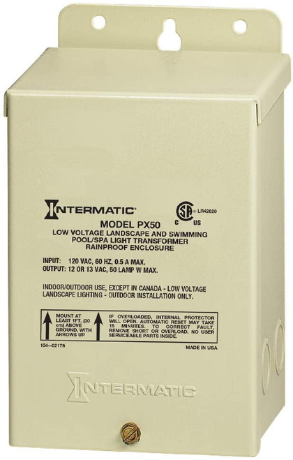 Intermatic 50W 12V TRANSFORMER | PX50